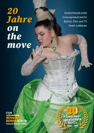 Titelseite der Jubiläumsbroschüre 20 Jahre Filmschauspielschule Berlin